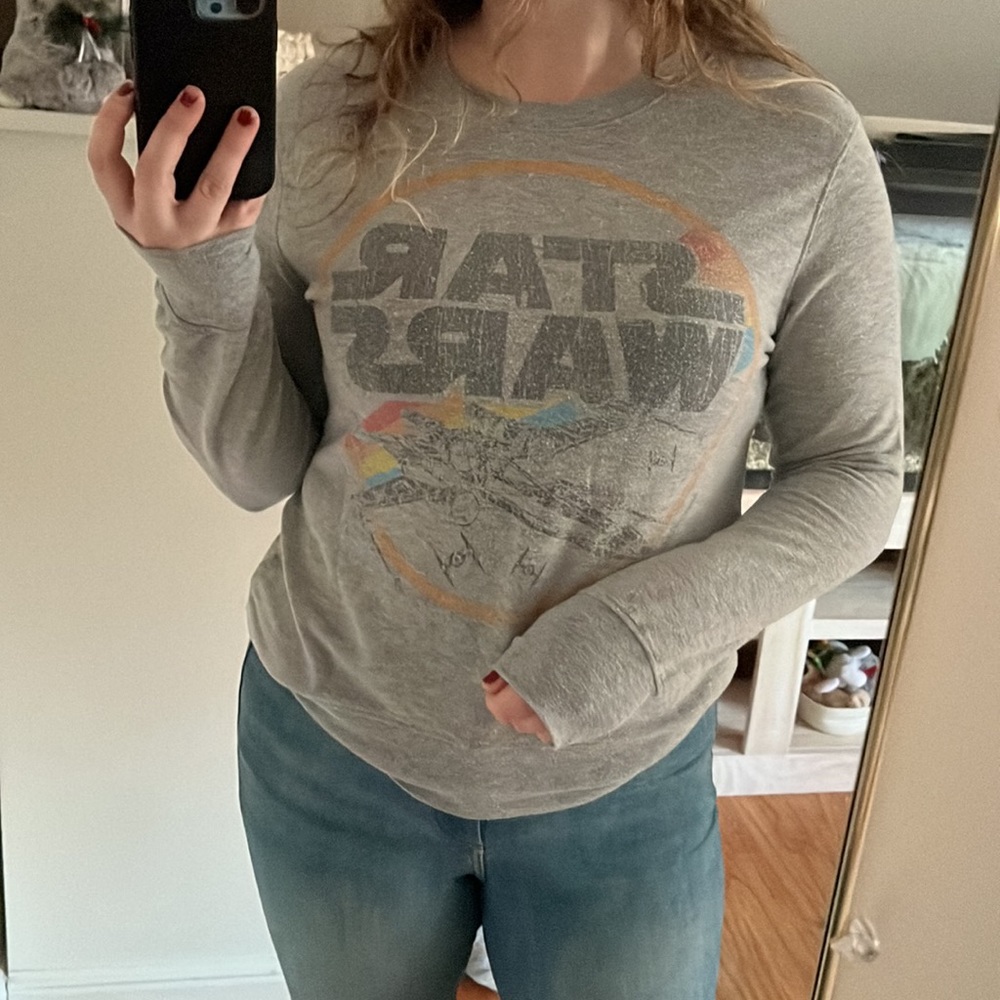 STAR WARS Women’s Long-Sleeve Sweatshirt
